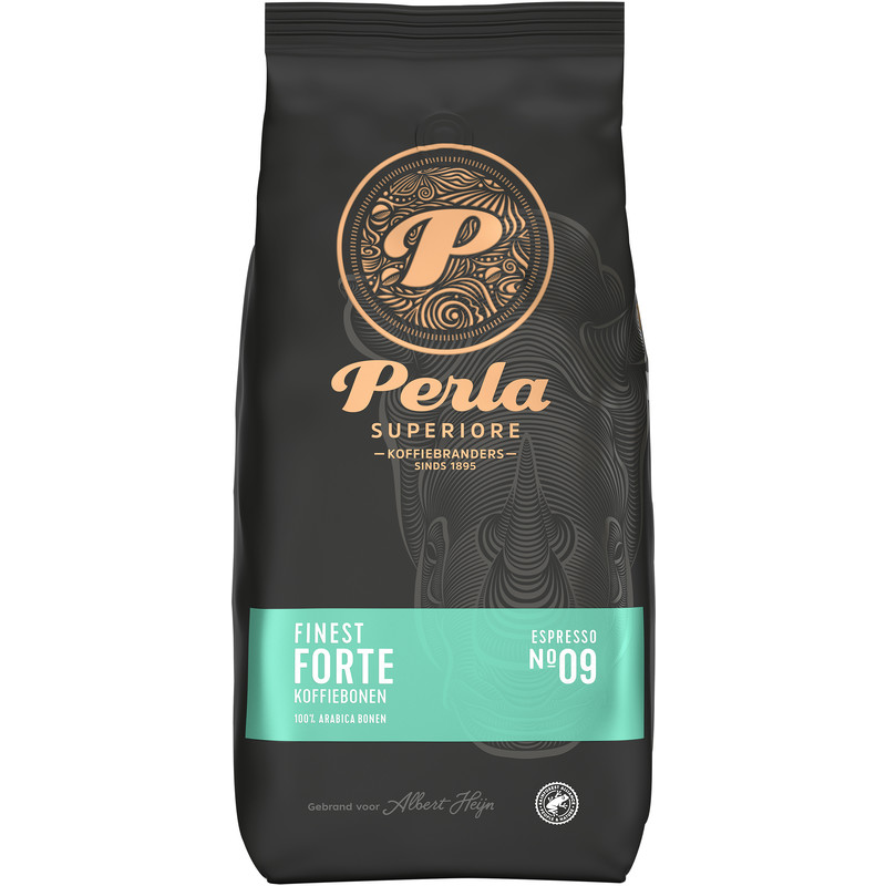 Een afbeelding van Perla Superiore Finest forte koffiebonen