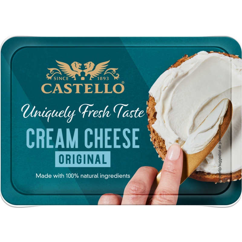Een afbeelding van Castello Cream cheese zuivelspread naturel