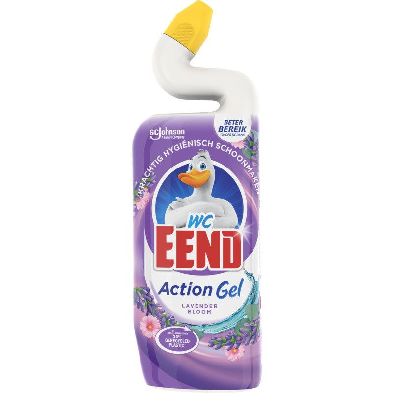 Een afbeelding van WC-Eend Action gel lavender bloom