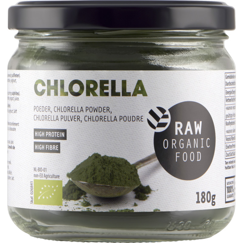 Een afbeelding van Raw Organic Food Chlorella poeder