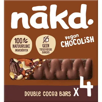 pdp-image-Nakd. Fruit- & notenrepen double chocolish