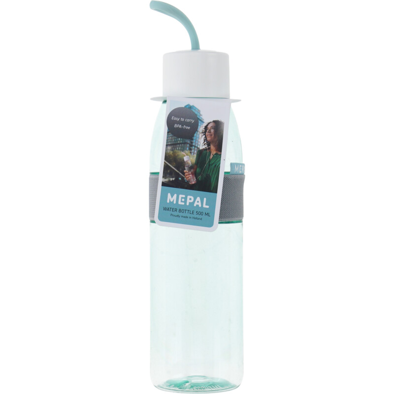 Een afbeelding van Mepal Waterfles ellipse 500ml green