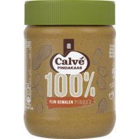 Een afbeelding van Calvé 100% fijngemalen pinda's pindakaas