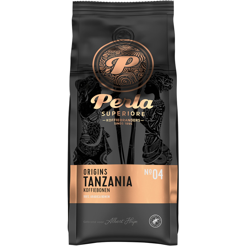 Een afbeelding van Perla Superiore Origins Tanzania koffiebonen