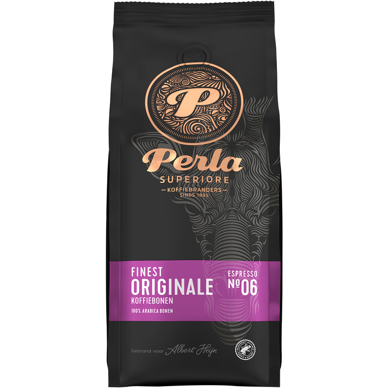 Een afbeelding van Perla Superiore Finest originale koffiebonen