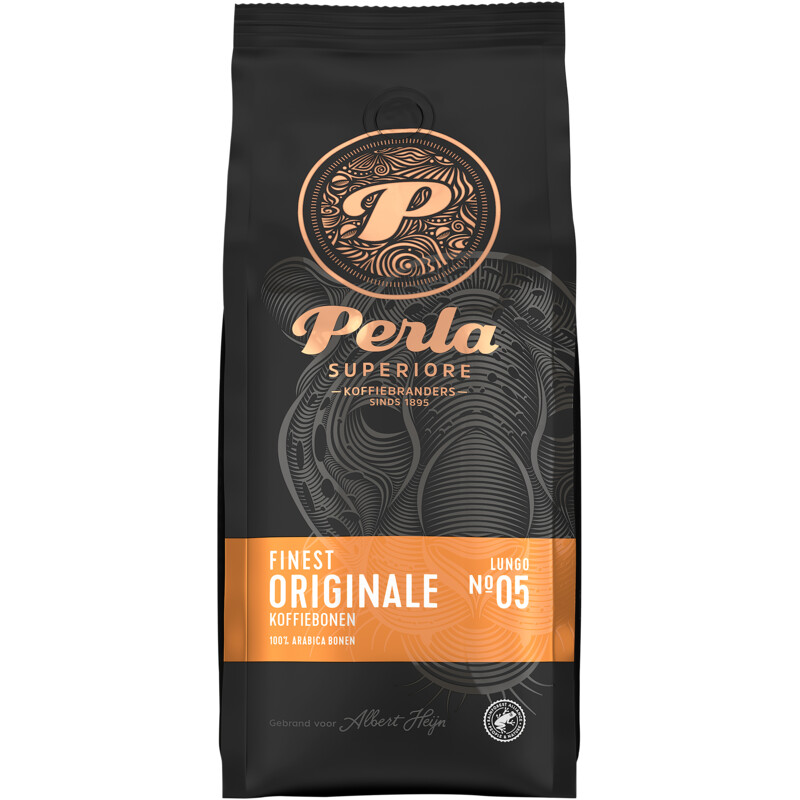 Een afbeelding van Perla Superiore Finest lungo originale bonen