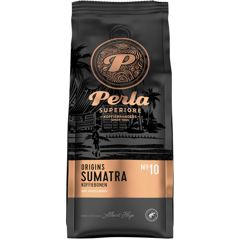 Een afbeelding van Perla Superiore Origins Sumatra koffiebonen