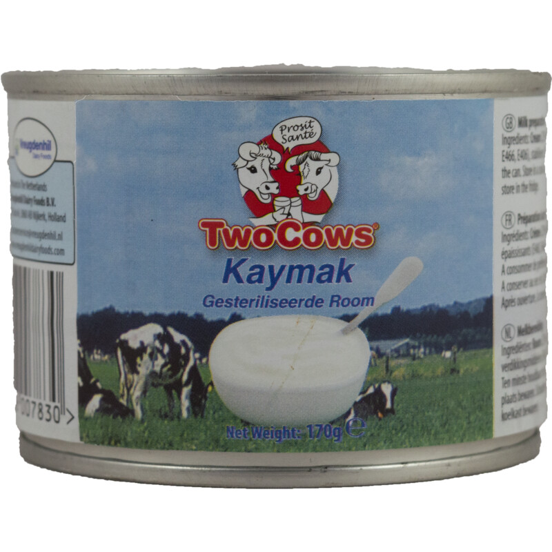 Een afbeelding van Two Cows Kaymak gesteriliseerde room