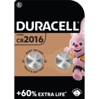 Een afbeelding van Duracell Knoopcelbatterij lithium CR2016