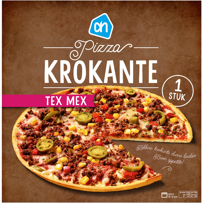 Verlaten Voorkeur oplichter AH Krokante pizza tex mex reserveren | Albert Heijn