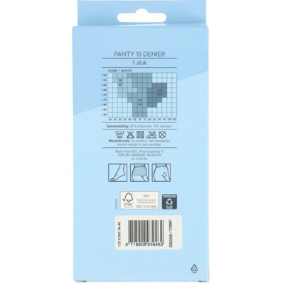 pdp-image-AH Panty zijdeglans 15 denier maat 38-40