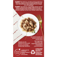 Een afbeelding van Gourmet Mon petit intense duo in saus vlees&vis