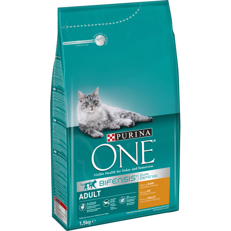Een afbeelding van Purina ONE Adult rijk aan kip