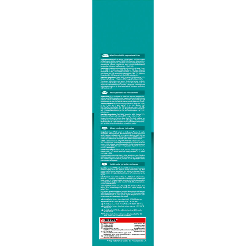 Een afbeelding van Purina ONE Adult rijk aan kip