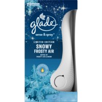 Een afbeelding van Glade Sense & spray starter 360 snowy frosty