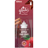 Een afbeelding van Glade Sense & spray apple cosy cider navulling