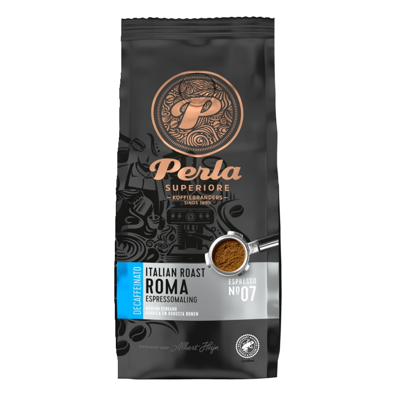 Perla Superiore Italian roast Roma espressomaling