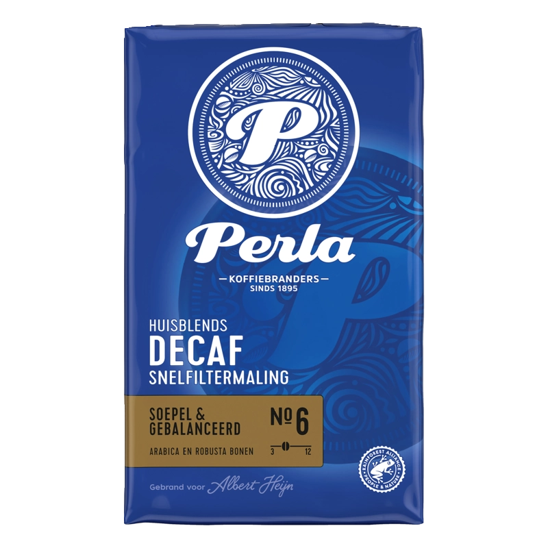 Perla Huisblends Decaf snelfiltermaling
