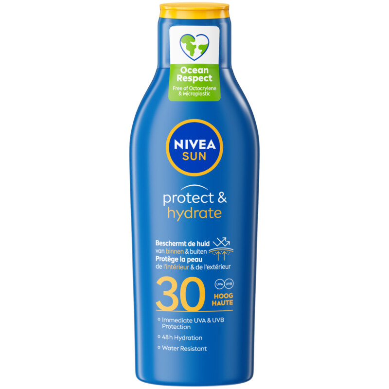 Een afbeelding van Nivea Sun protect & hydrate spf30 bodymilk