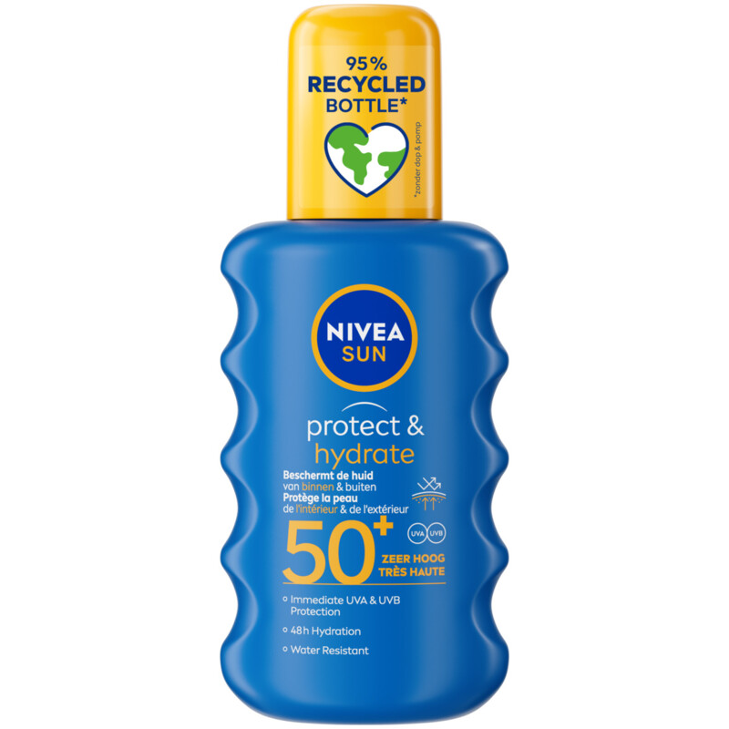 Een afbeelding van Nivea Sun protect & hydrate spf50+ spray