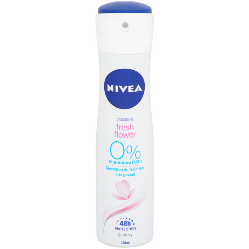 Een afbeelding van Nivea Fresh flower deodorant spray