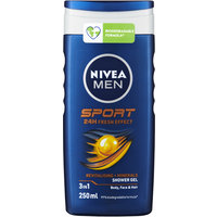 Een afbeelding van Nivea Men sport fresh effect shower gel