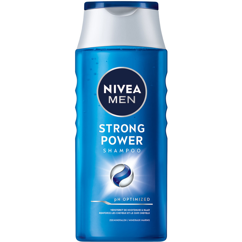 Een afbeelding van Nivea Men strong power shampoo
