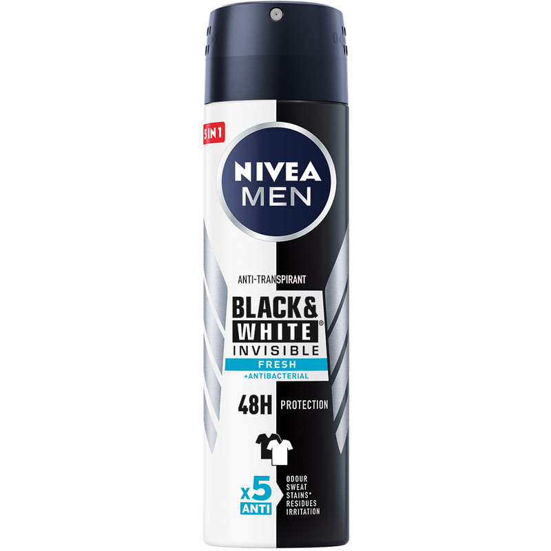Een afbeelding van Nivea Men black&white fresh anti-transpirant