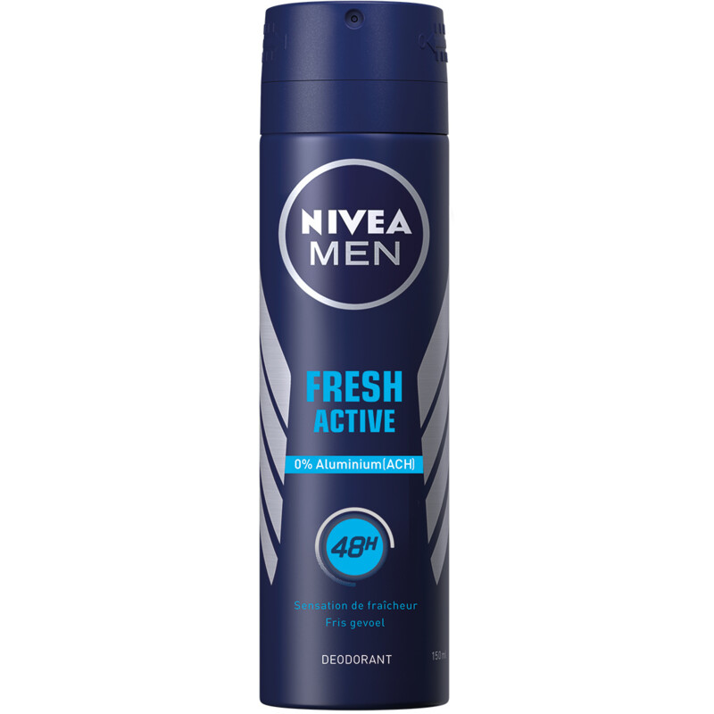 Een afbeelding van NIVEA Men fresh active deodorant spray