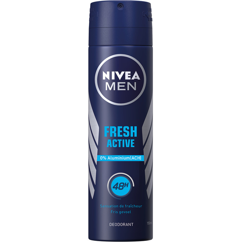 Een afbeelding van Nivea Men fresh active deodorant spray
