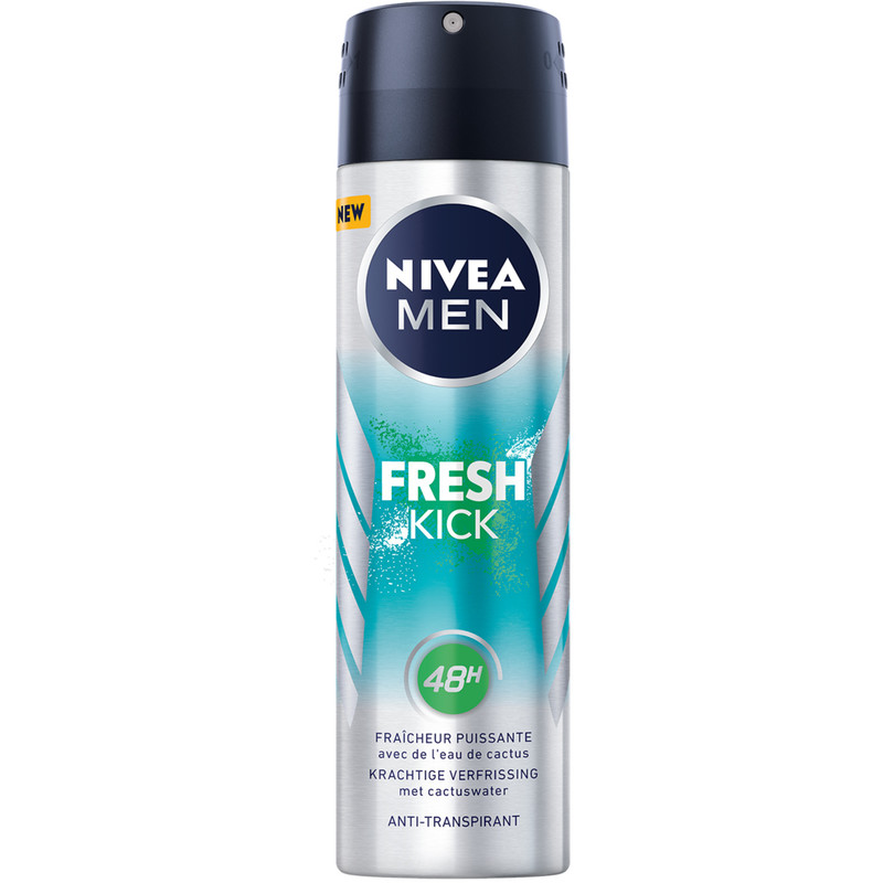 Een afbeelding van Nivea Men fresh kick anti-transpirant spray