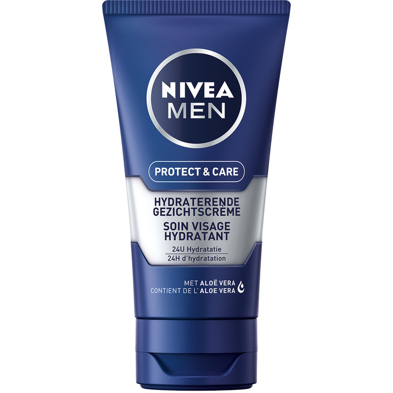 Een afbeelding van Nivea Protect&care hydraterende gezichtscreme