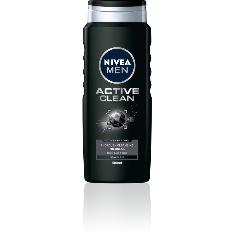 Een afbeelding van Nivea Men active clean shower gel