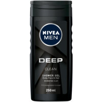 Een afbeelding van Nivea Men deep clean shower gel