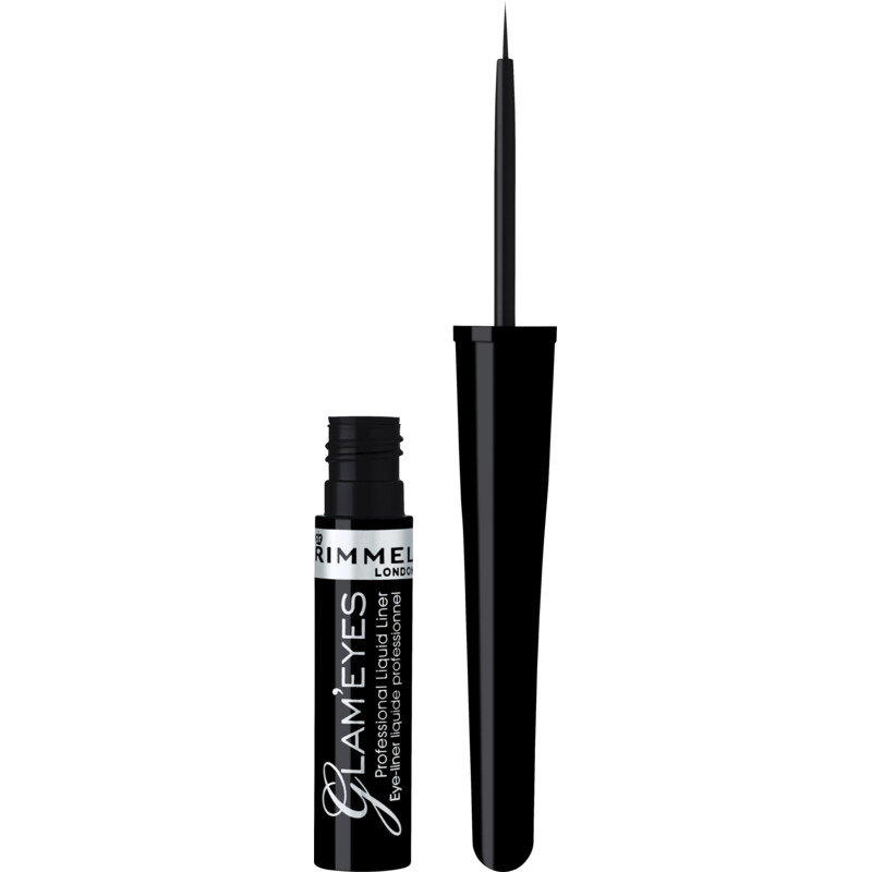 Een afbeelding van Rimmel London Glam'eyes professional eyeliner black