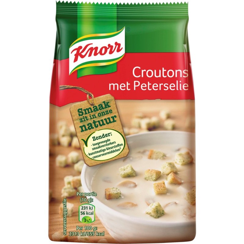 Een afbeelding van Knorr Croutons peterselie