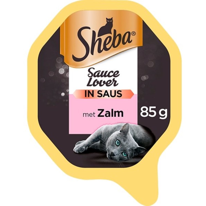 Een afbeelding van Sheba Saucelovers in saus zalm