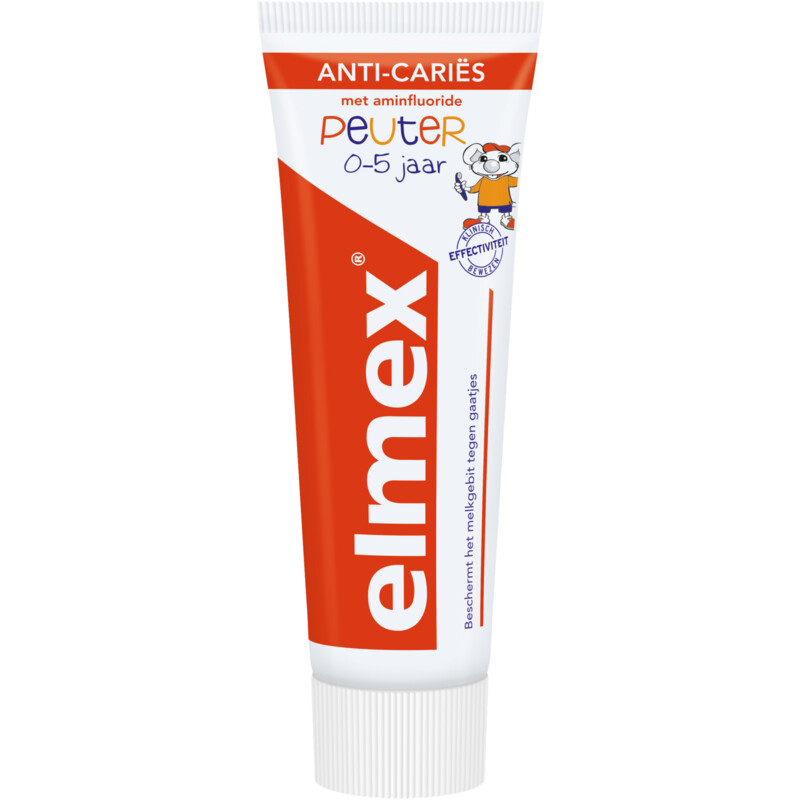 Een afbeelding van Elmex Anti-cariës 0-5 jaar tandpasta