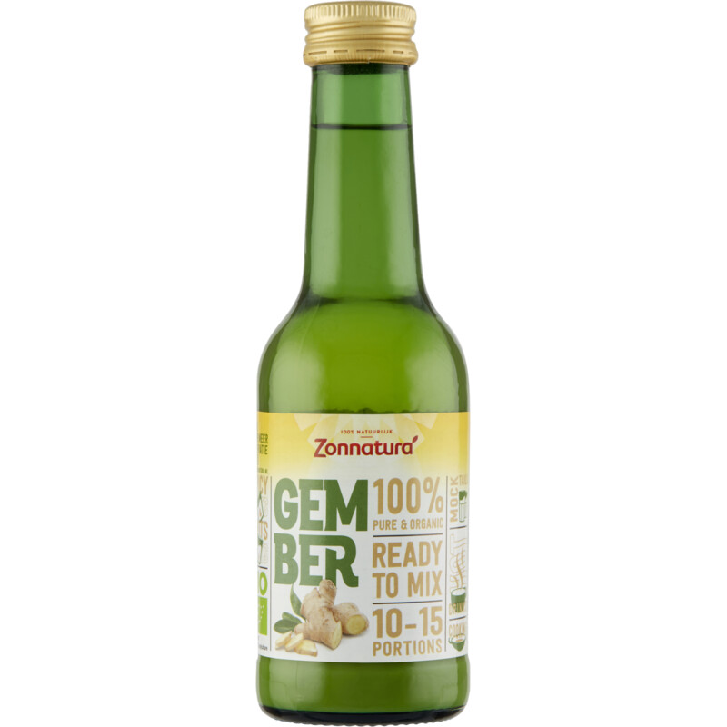 Een afbeelding van Zonnatura Gembersap