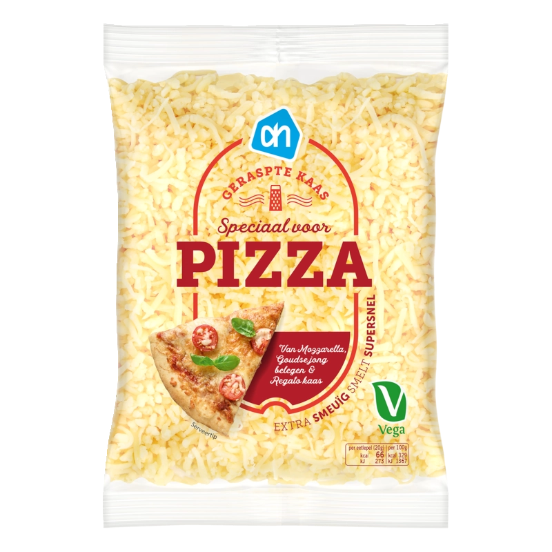 AH Geraspte kaas speciaal voor pizza