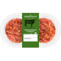 Een afbeelding van AH Greenfields Beefburger tomaat