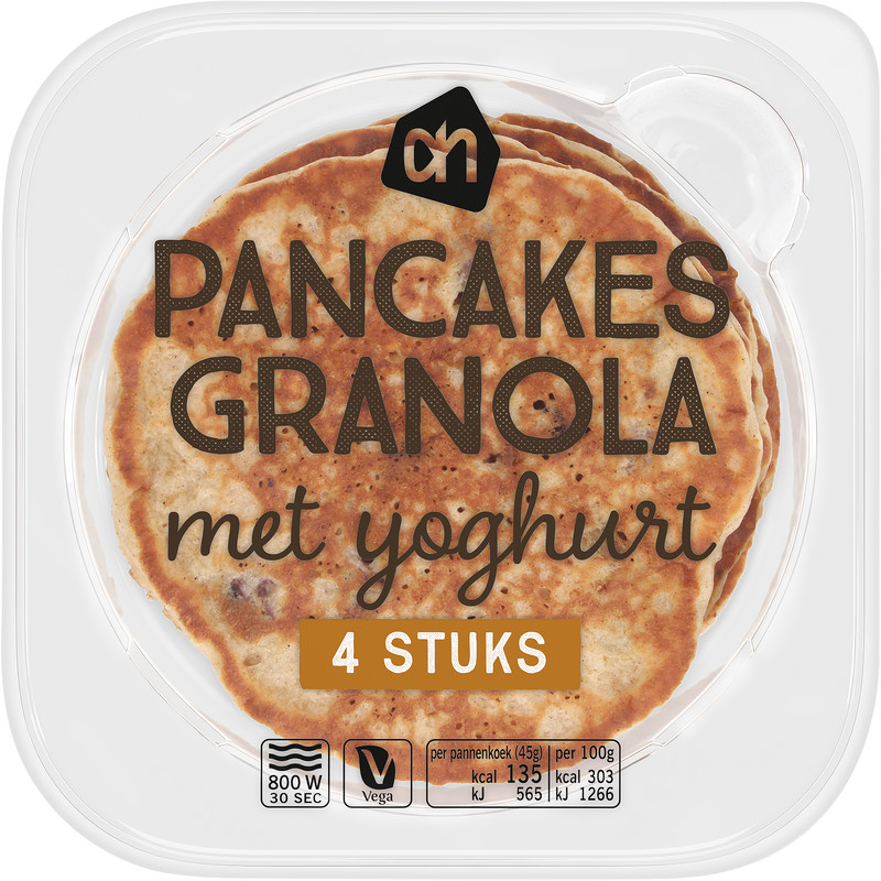 Een afbeelding van AH Granola pancake