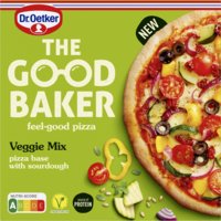 Een afbeelding van Dr. Oetker The good baker pizza veggie mix