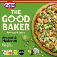 Een afbeelding van Dr. Oetker The good baker pizza broccoli & mushroom