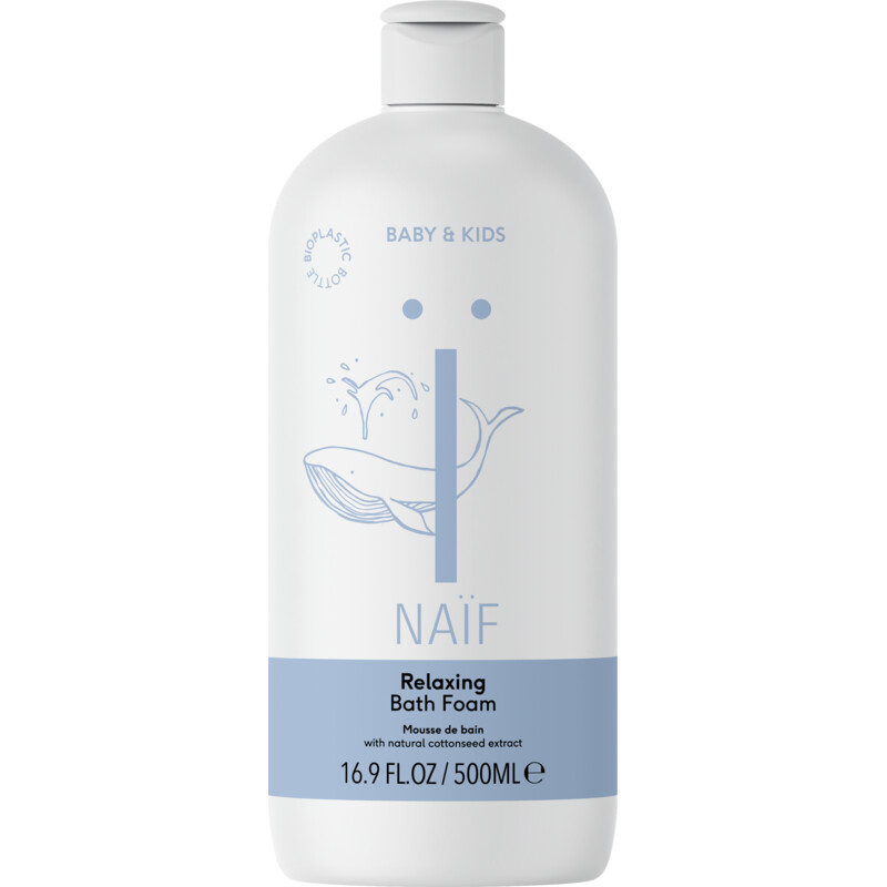 Een afbeelding van Naïf Baby & kids relaxing bath foam