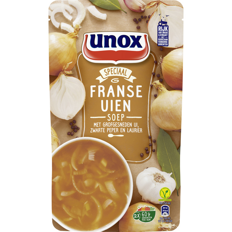 Een afbeelding van Unox Franse uiensoep