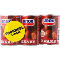 Een afbeelding van Unox Knaks 3-pack