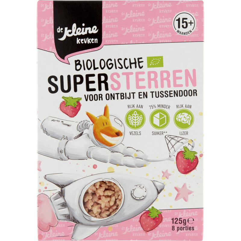 Een afbeelding van De Kleine Keuken Ontbijtgranen supersterren 15m+