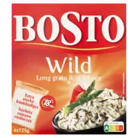 Bosto Wild long grain & wild rice bel
