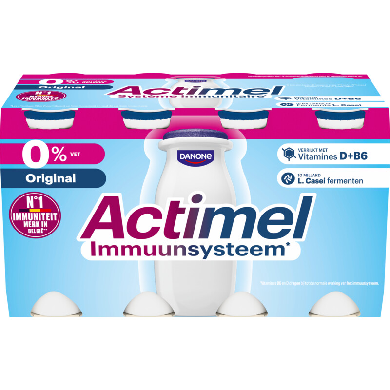 Een afbeelding van Danone Actimel Naturel 0% bel